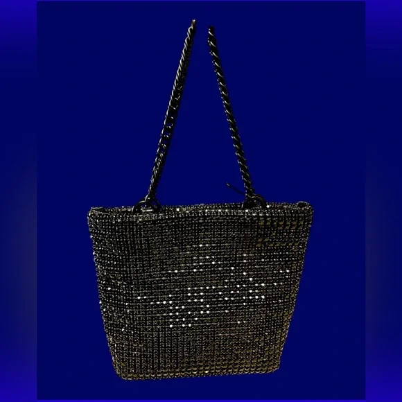 Kurt Geiger NWT Mini Party Tote/Bag All-over Crystals w/ Iconic Bird Head - Picture 12 of 15